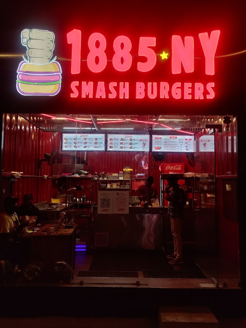 1885NY Smash Burgers / Gachibowli Place mentioned in saved reels