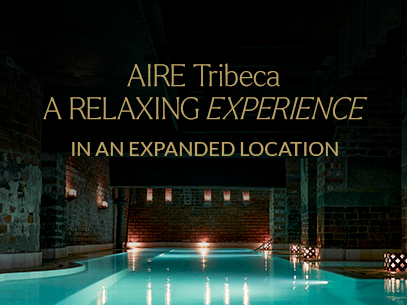 AIRE Ancient Baths / Tribeca Place mentioned in saved reels