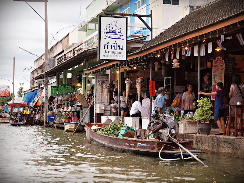 Amphawa Floating Market / Bangkok Place mentioned in saved reels