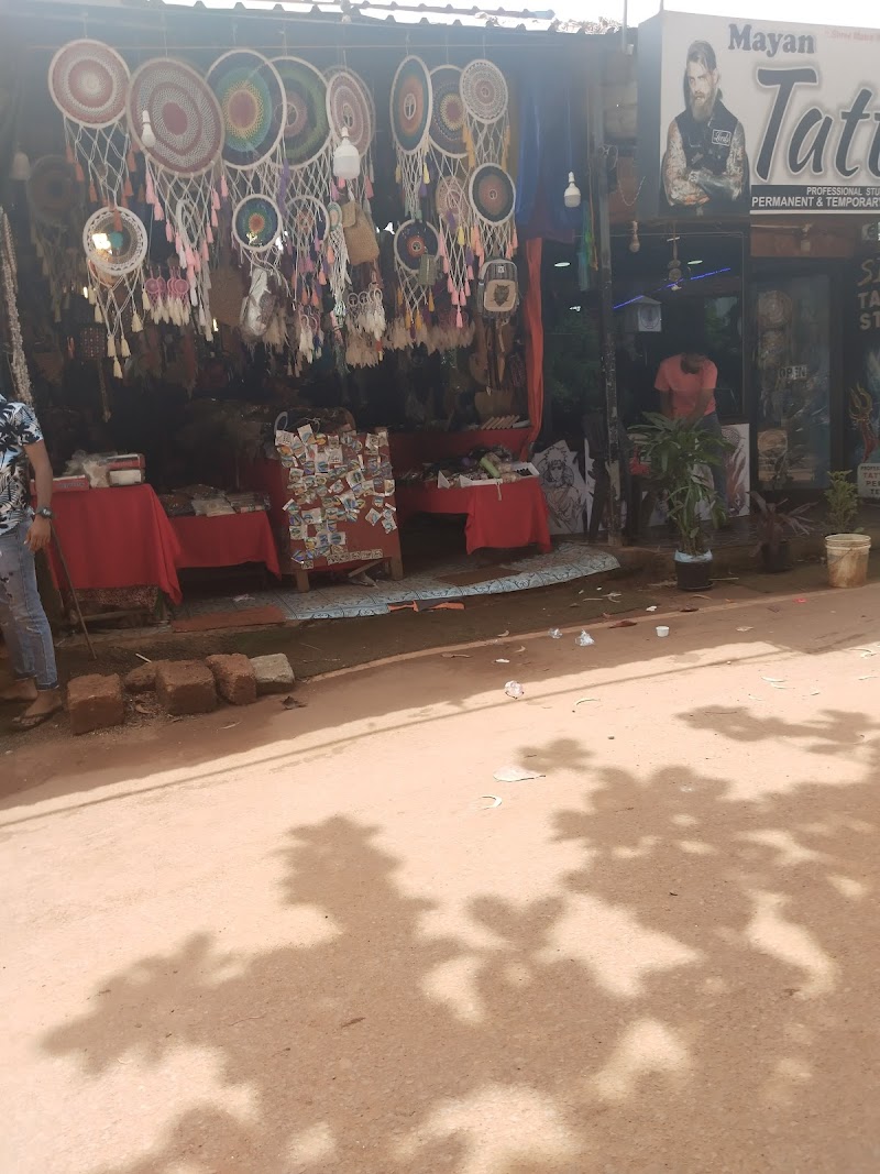 Anjuna Flea Market Place mentioned in saved reels