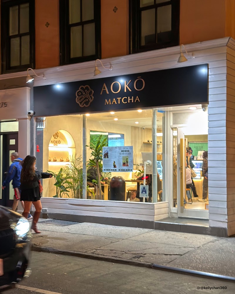 Aokō Matcha / NYC Place mentioned in saved reels