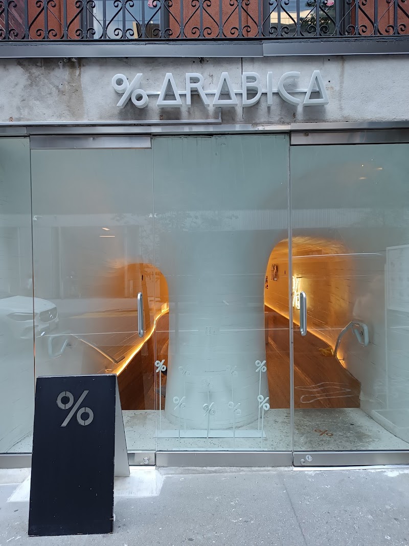 Arabica Coffee / NYC Place mentioned in saved reels