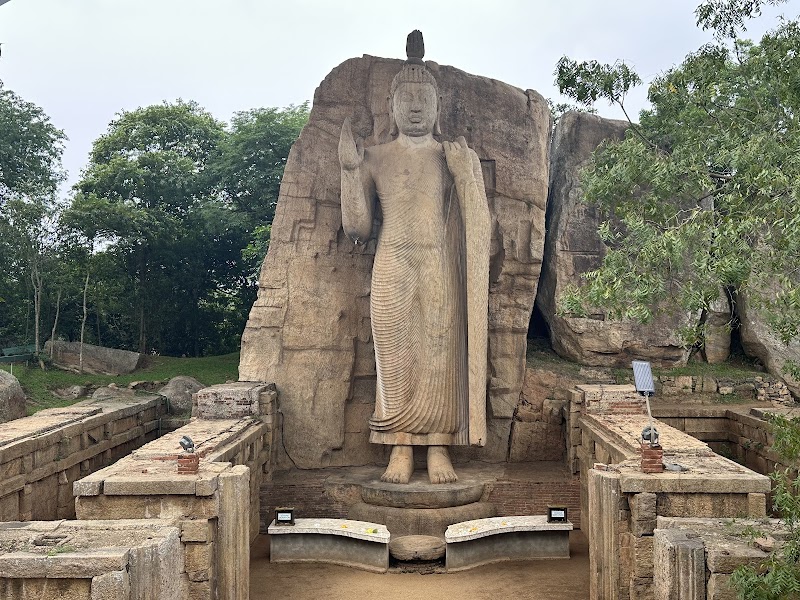 Avukana Buddha Statue Place mentioned in saved reels