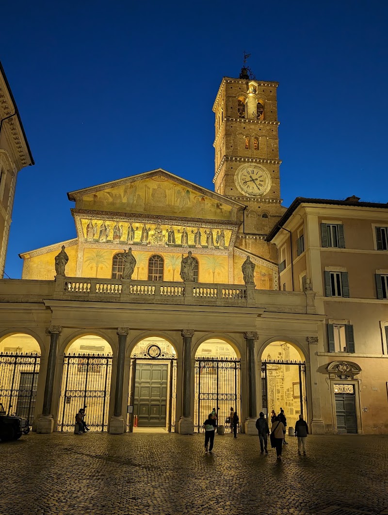 Basilica di Santa Maria in Trastevere / Rome Place mentioned in saved reels