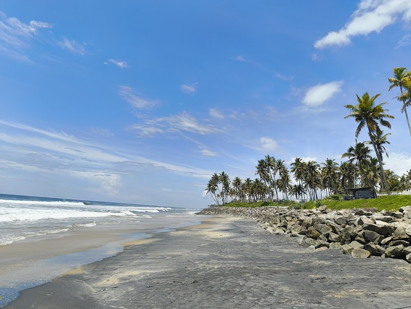 Black Beach / Varkala Place mentioned in saved reels