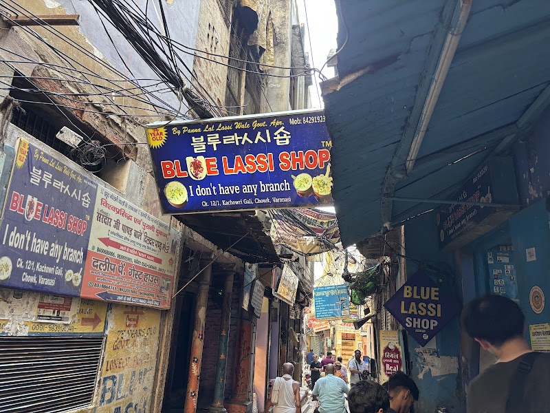 Blue lassi shop / Kachaudi Gali Place mentioned in saved reels