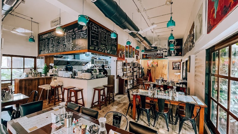 Bombay To Barcelona Library Cafe / Andheri Place mentioned in saved reels