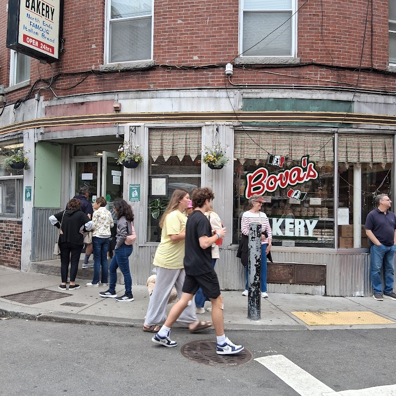 Bova's Bakery / Boston Place mentioned in saved reels