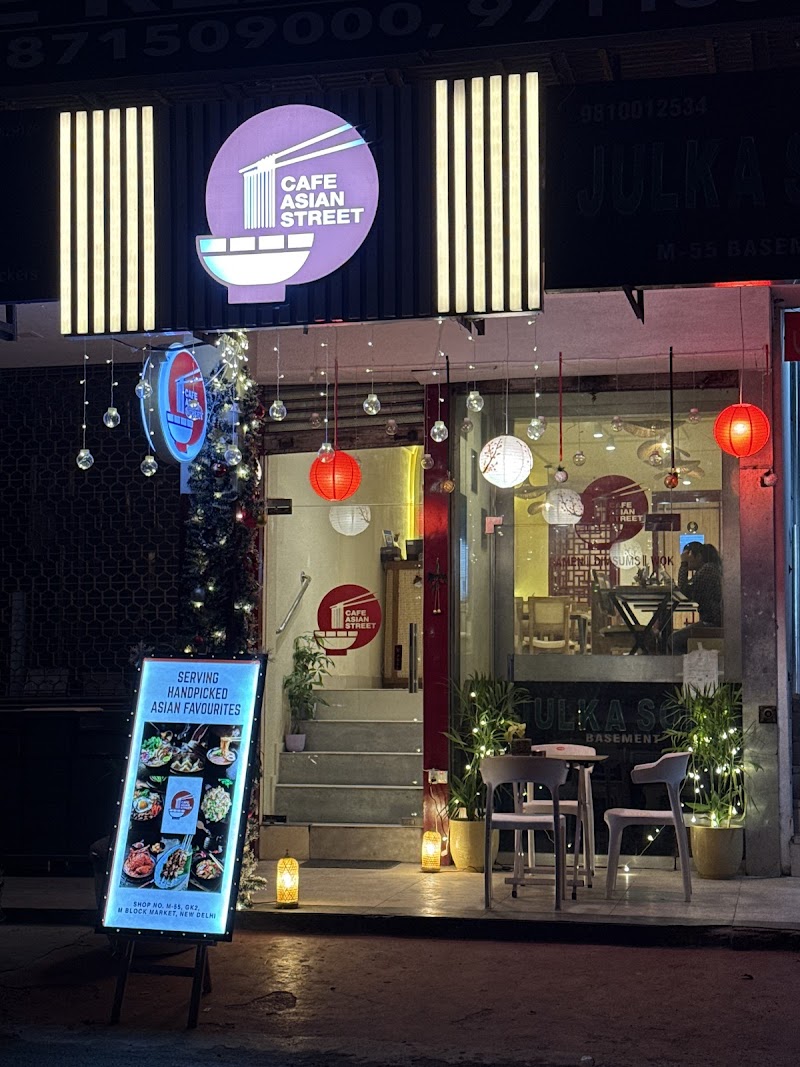 Cafe Asian Street / GK 2 Place mentioned in saved reels