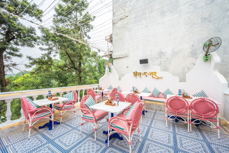 Cafe Pink / Hauz Khas Place mentioned in saved reels