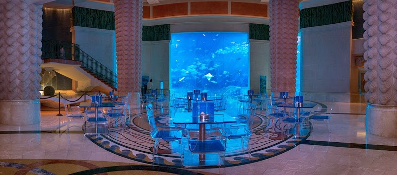 Cafe Poseidon / Atlantis the Palm Place mentioned in saved reels