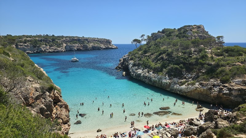 Caló des Moro / Spain Place mentioned in saved reels