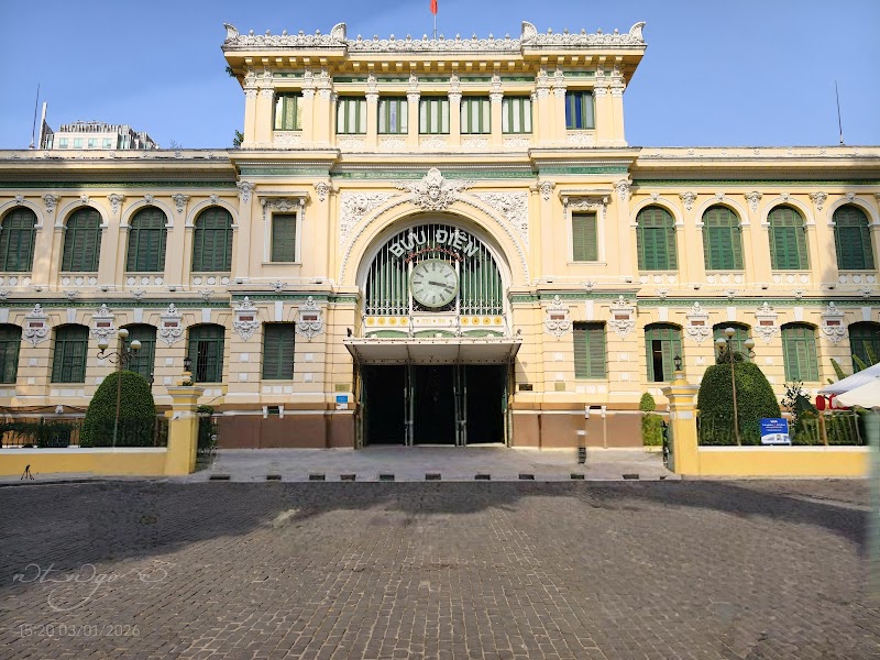 Central Post Office / Ho Chi Minh Place mentioned in saved reels
