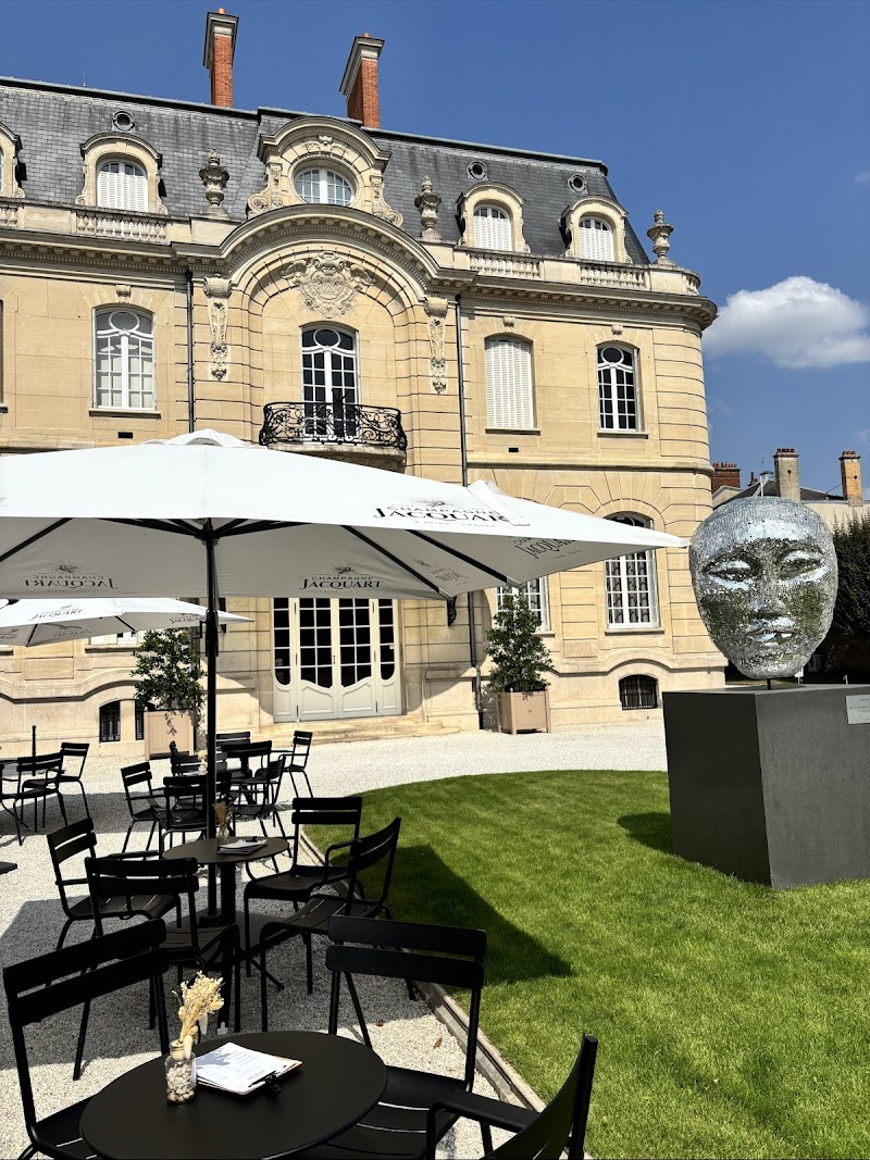 Champagne Jacquart Mosaic / Reims Place mentioned in saved reels