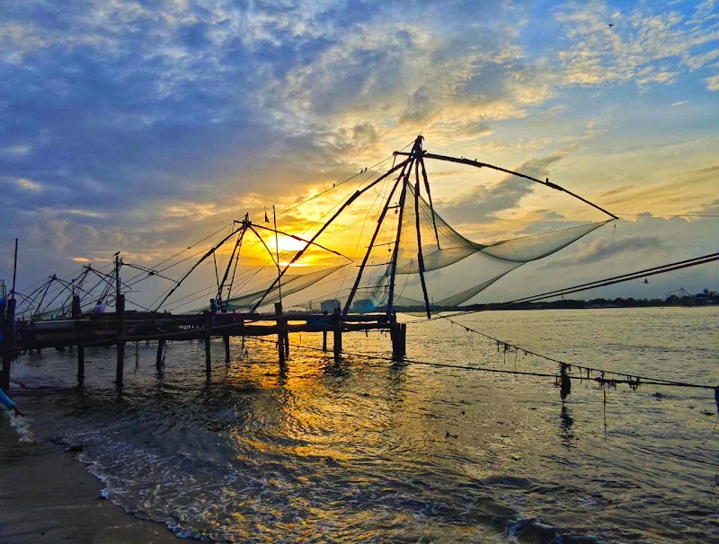 Chinese fishing nets / Fort Kochi
