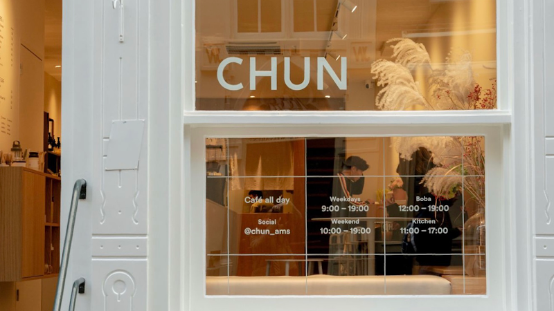 Chun Cafe / Amsterdam Place mentioned in saved reels