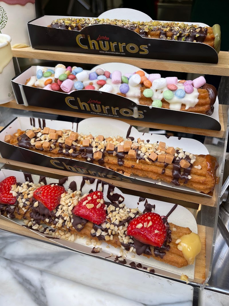 Churros Camden / London Place mentioned in saved reels