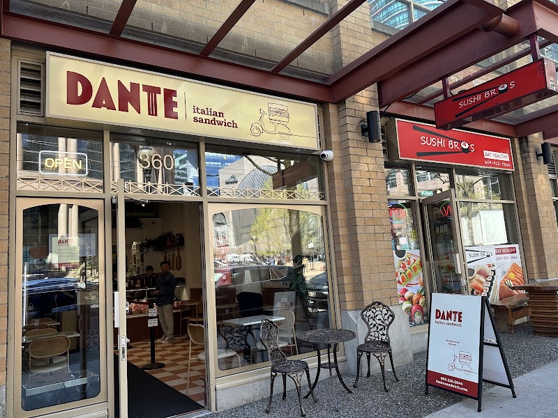 Dante Sandwich / Vancouver Place mentioned in saved reels
