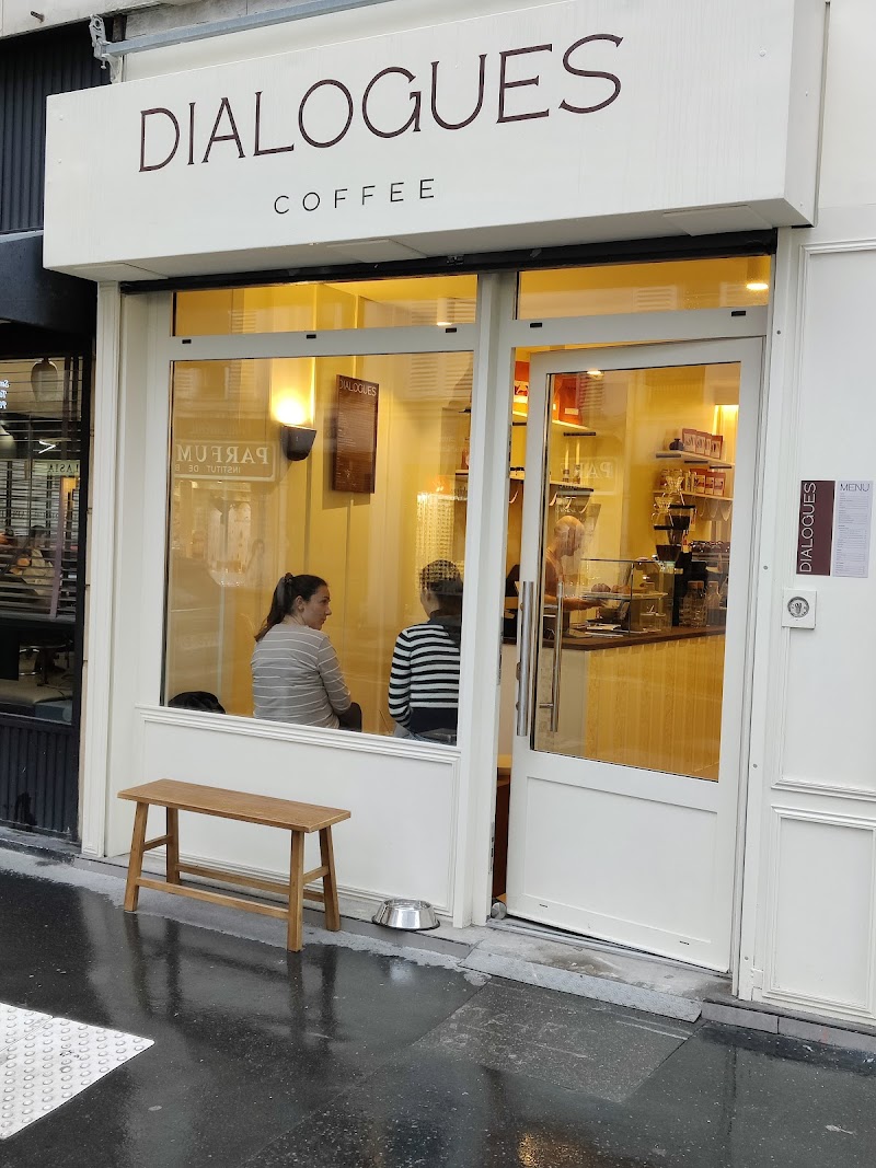 dialogues coffee / 75007 Place mentioned in saved reels