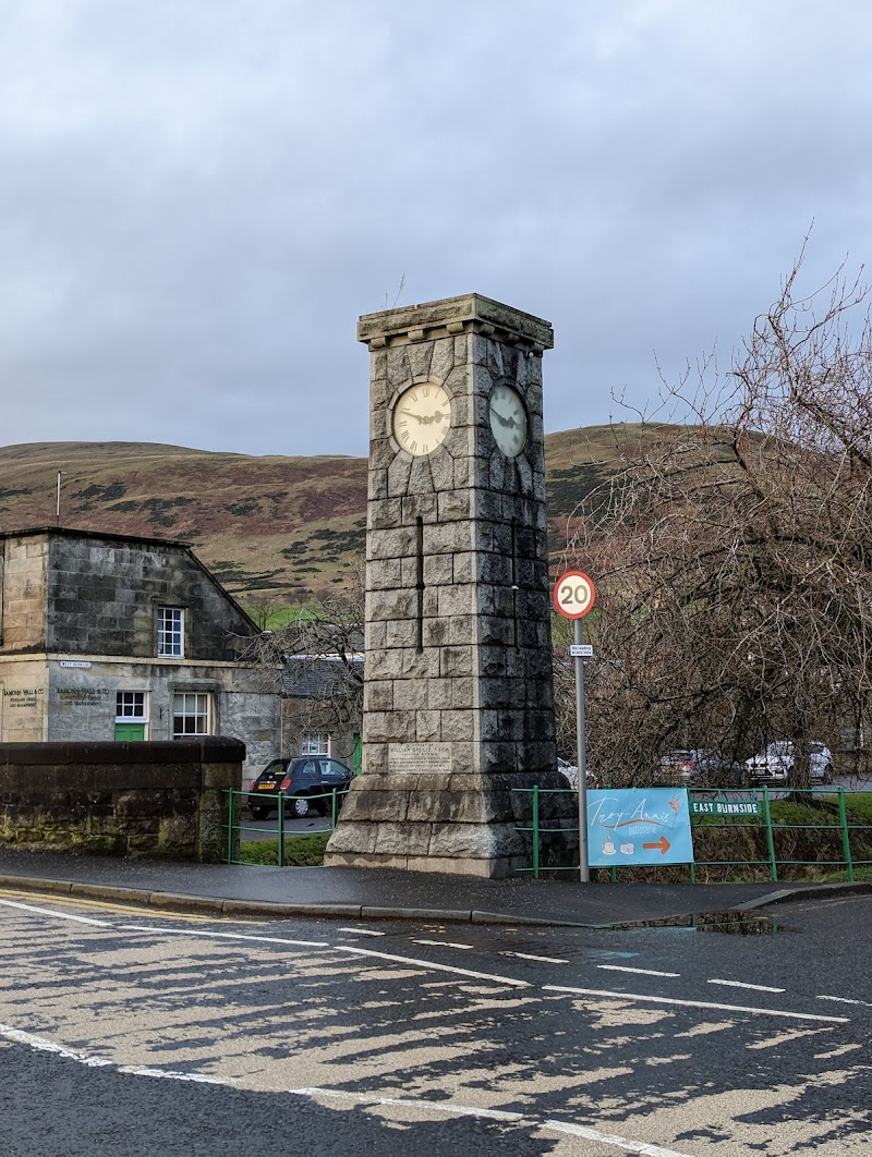 Dr Robert Spence Memorial Clock / Aberdour Place mentioned in saved reels