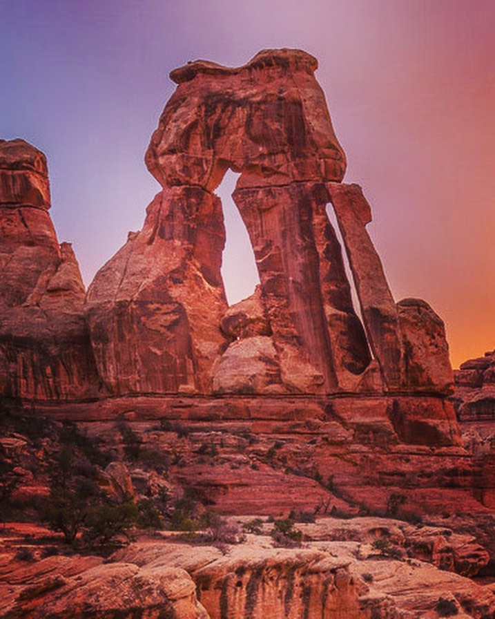 Druid Arch / Canyonlands National Park Place mentioned in saved reels