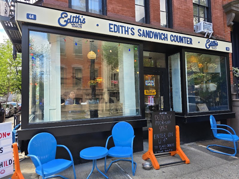 Edith's Sandwich Counter / NYC Place mentioned in saved reels