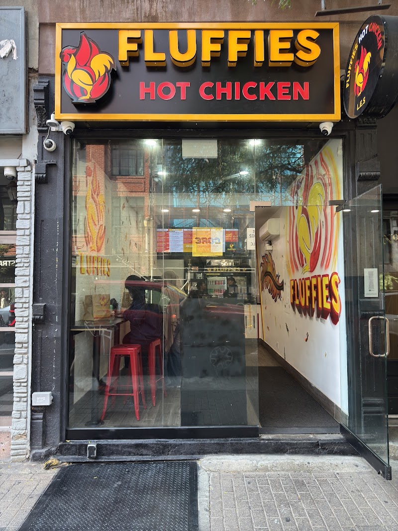 Fluffies Hot Chicken / NYC Place mentioned in saved reels