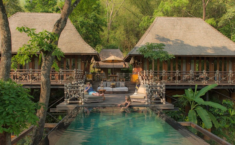 Four Seasons Tented Camp Golden Triangle / Thailand Place mentioned in saved reels