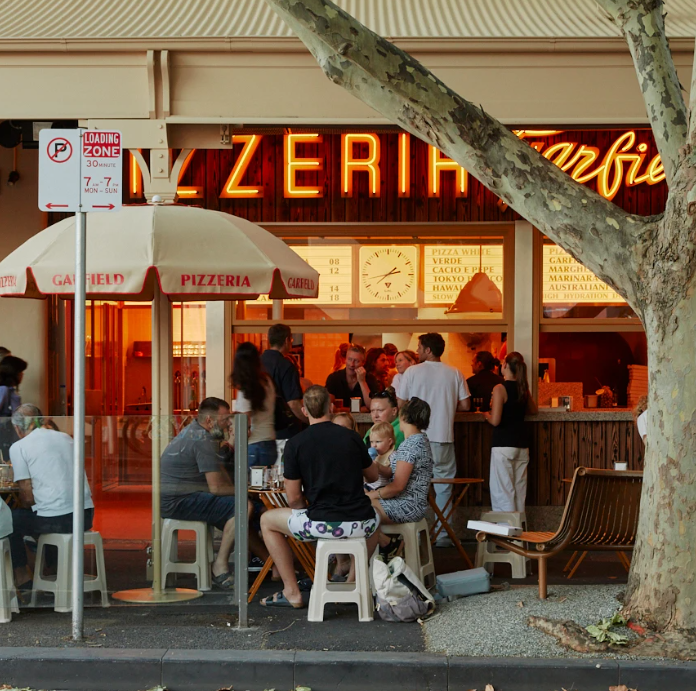 Garfield Pizzeria / Lygon Street Place mentioned in saved reels