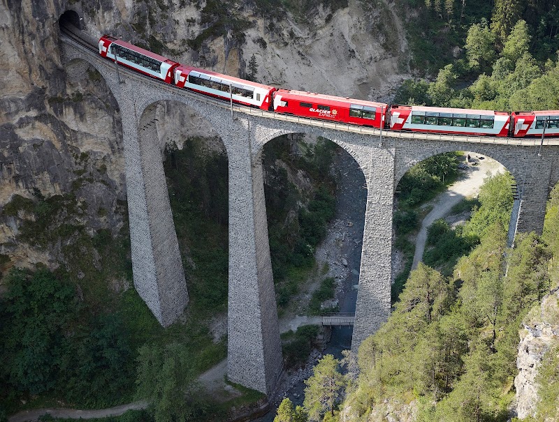 Glacier Express / Switzerland Place mentioned in saved reels