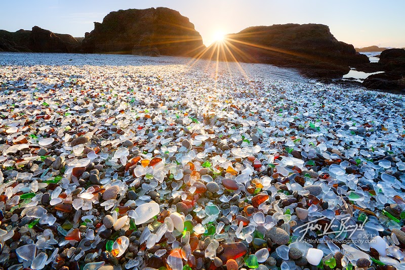 Glass Beach / Fort Bragg Place mentioned in saved reels