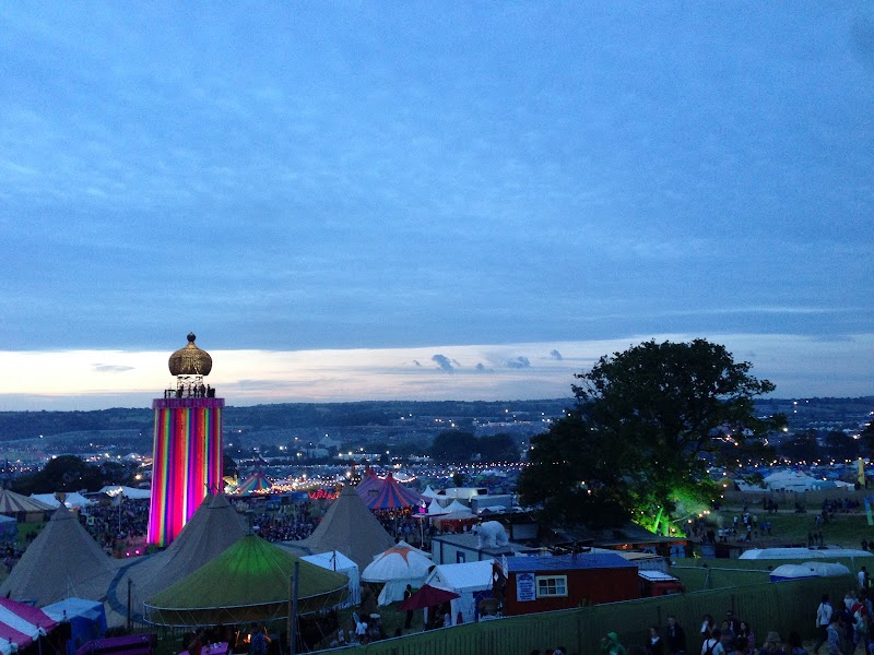 Glastonbury Festival Place mentioned in saved reels