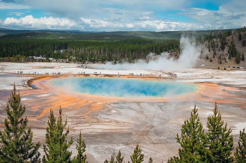 Grand Prismatic Spring / USA Place mentioned in saved reels