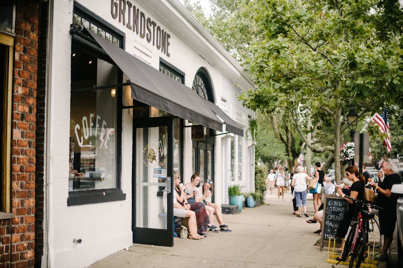 Grindstone Coffee & Donuts / Sag Harbor Place mentioned in saved reels