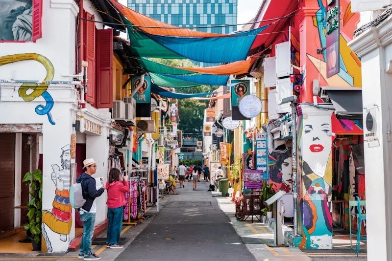 Haji Lane / Singapore Place mentioned in saved reels