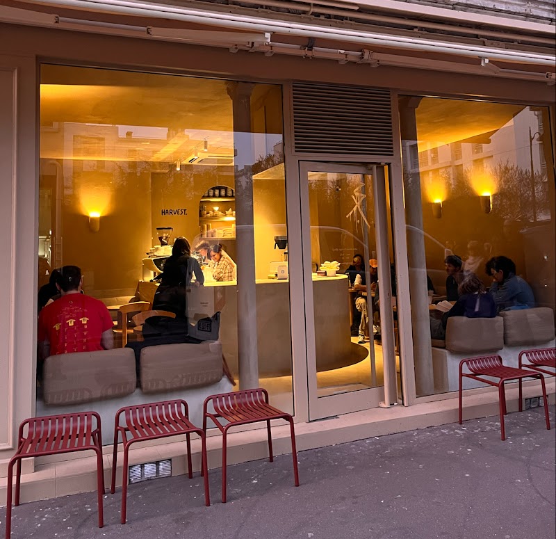 Harvest Coffee / Paris Place mentioned in saved reels