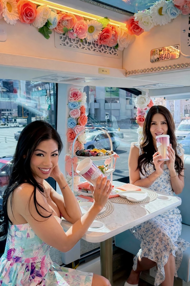 High Tea Bus / Las Vegas Place mentioned in saved reels