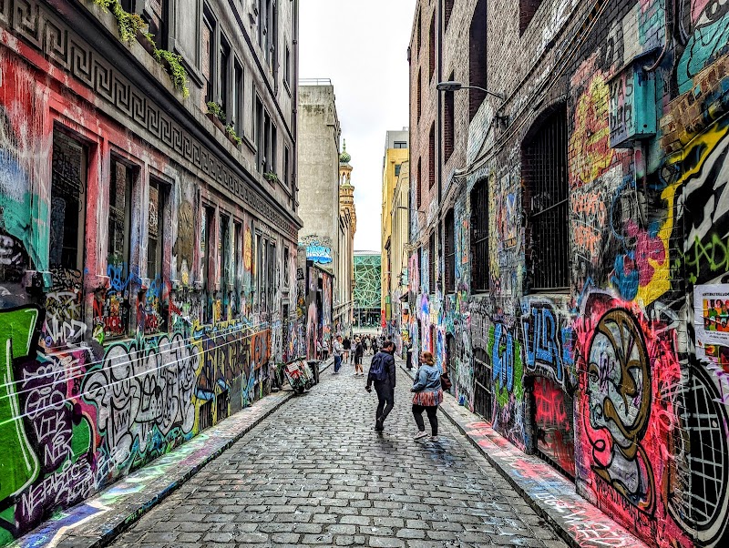 Hosier Lane / Melbourne Place mentioned in saved reels
