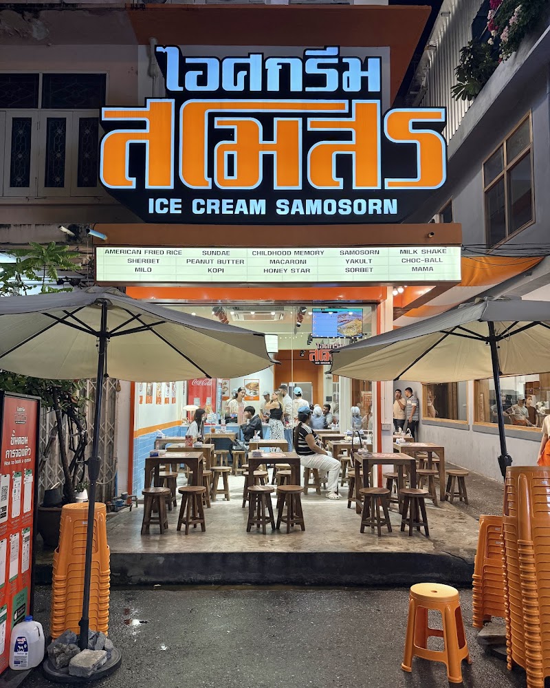 Ice Cream Samosorn / Bangkok Place mentioned in saved reels
