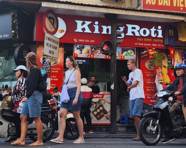 King Roti / Hanoi Place mentioned in saved reels