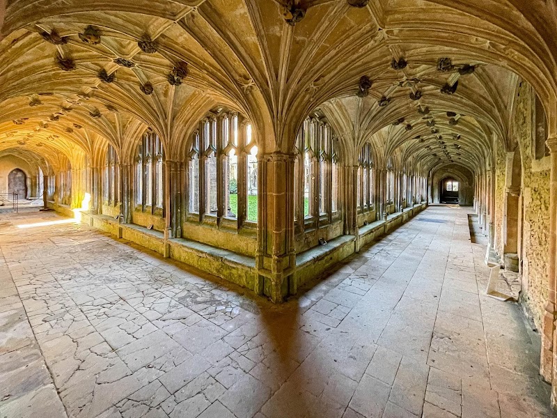 Lacock Abbey Cloisters Place mentioned in saved reels