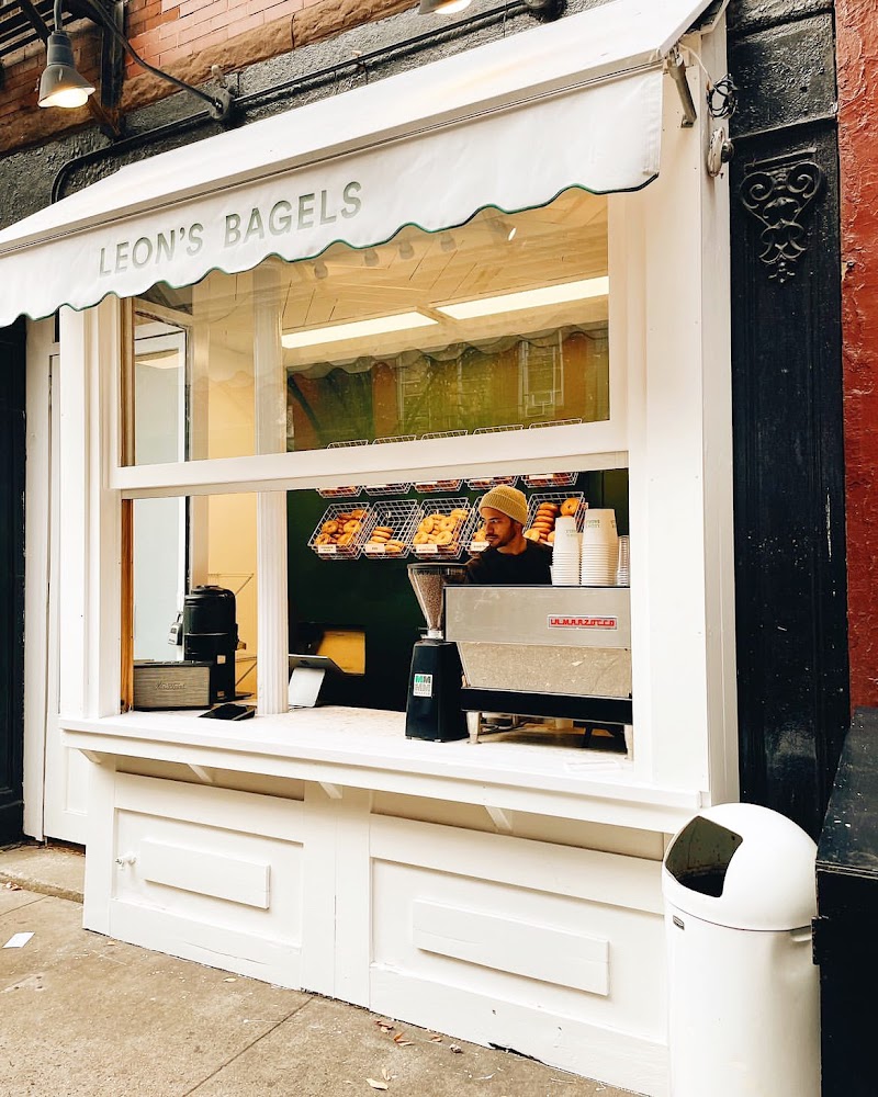 Leons Bagels / West Village Place mentioned in saved reels