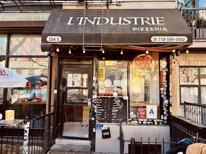 L'Industrie Pizzeria Place mentioned in saved reels