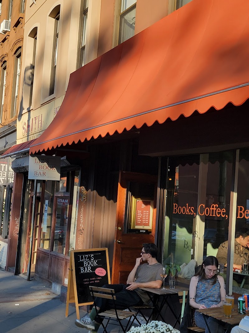 Liz’s Book Bar / NYC Place mentioned in saved reels