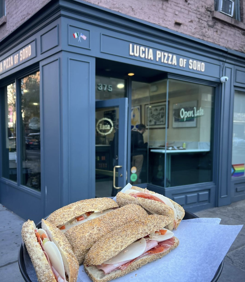 Lucia Pizza / NYC Place mentioned in saved reels