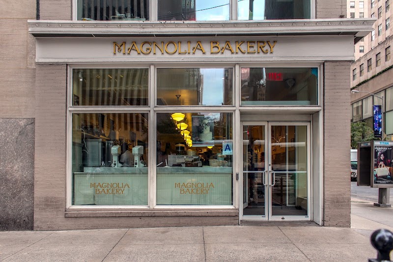 Magnolia Bakery / Rockefeller Place mentioned in saved reels