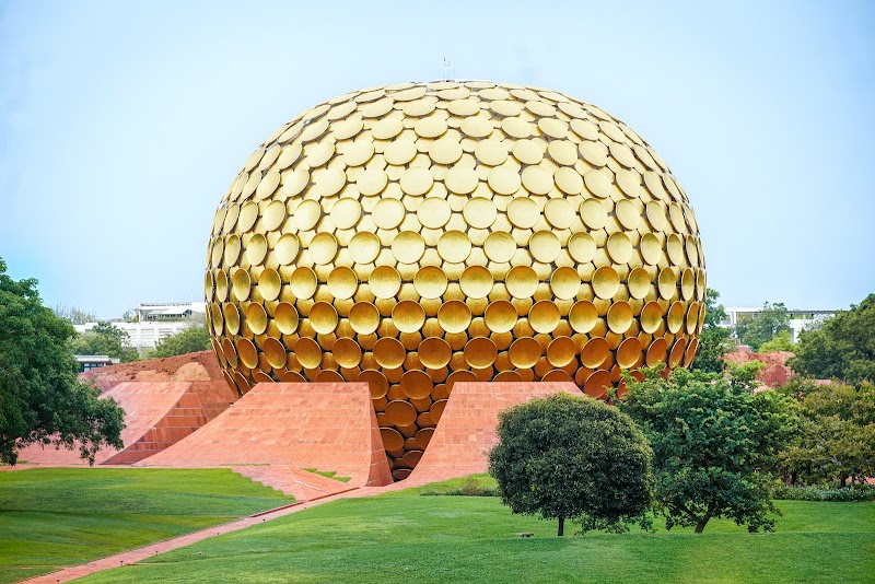 Matrimandir Inner Chamber / Auroville Place mentioned in saved reels