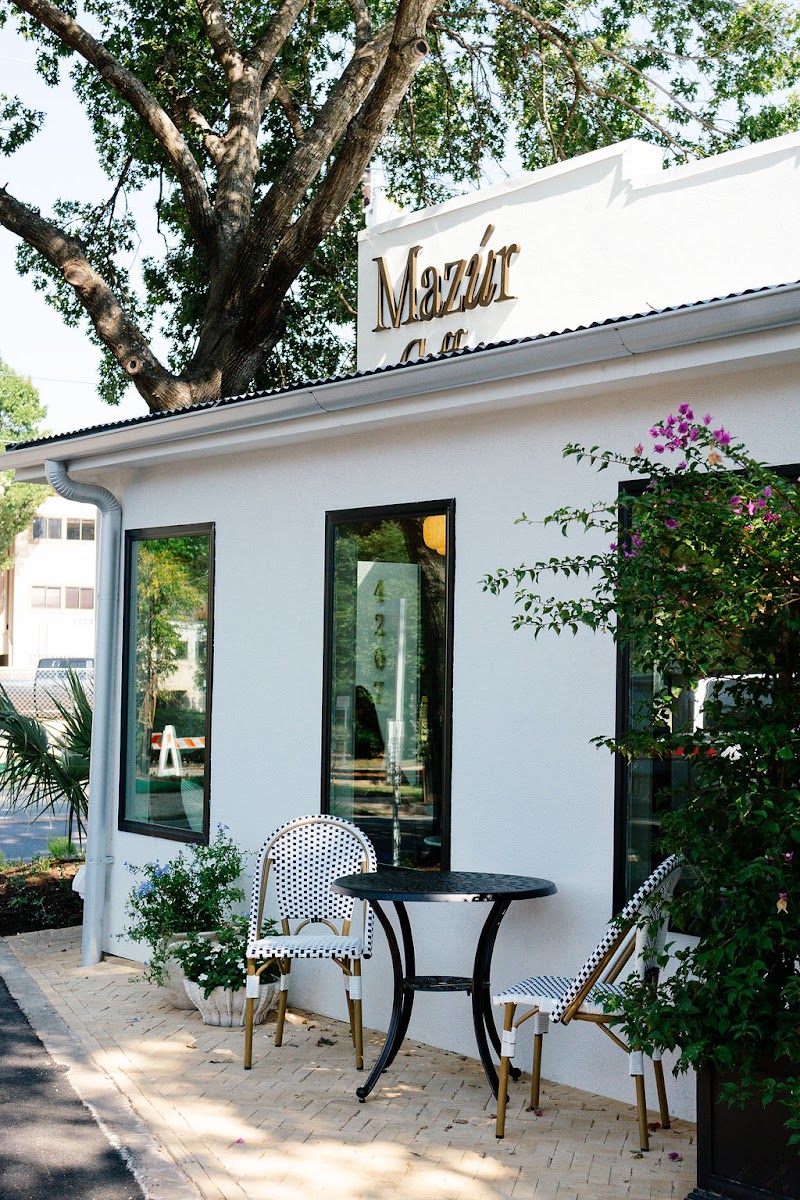 Mazúr Coffee / Austin Place mentioned in saved reels