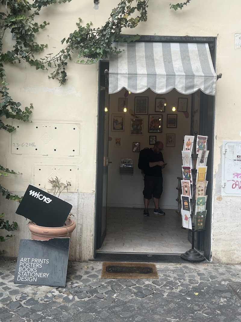 MICRO art shop / Rome Place mentioned in saved reels