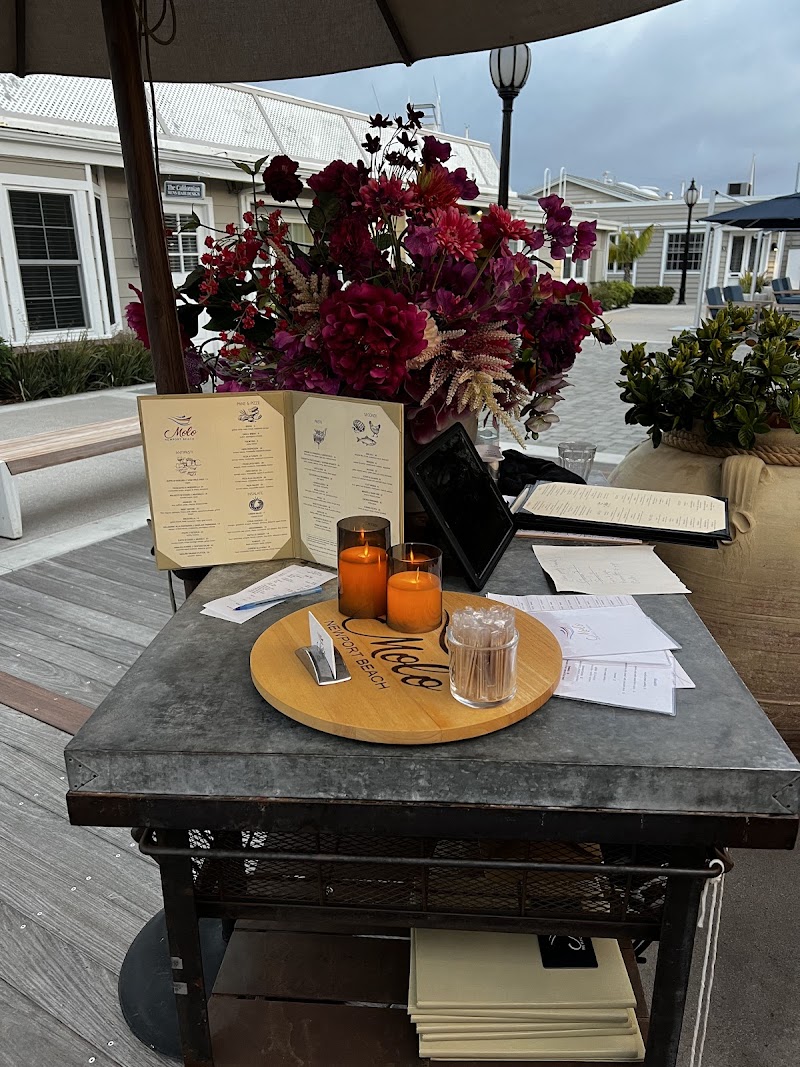 Molo Restaurant / Newport Beach Place mentioned in saved reels